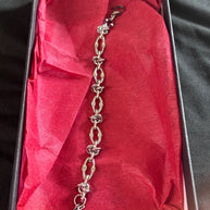 Bracciale uomo in acciaio antiallergico | Catena moderna minimal | Bracciale maschile elegante quotidiano | Idea regalo uomo