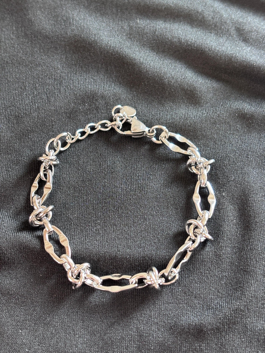 Bracciale uomo in acciaio antiallergico | Catena moderna minimal | Bracciale maschile elegante quotidiano | Idea regalo uomo