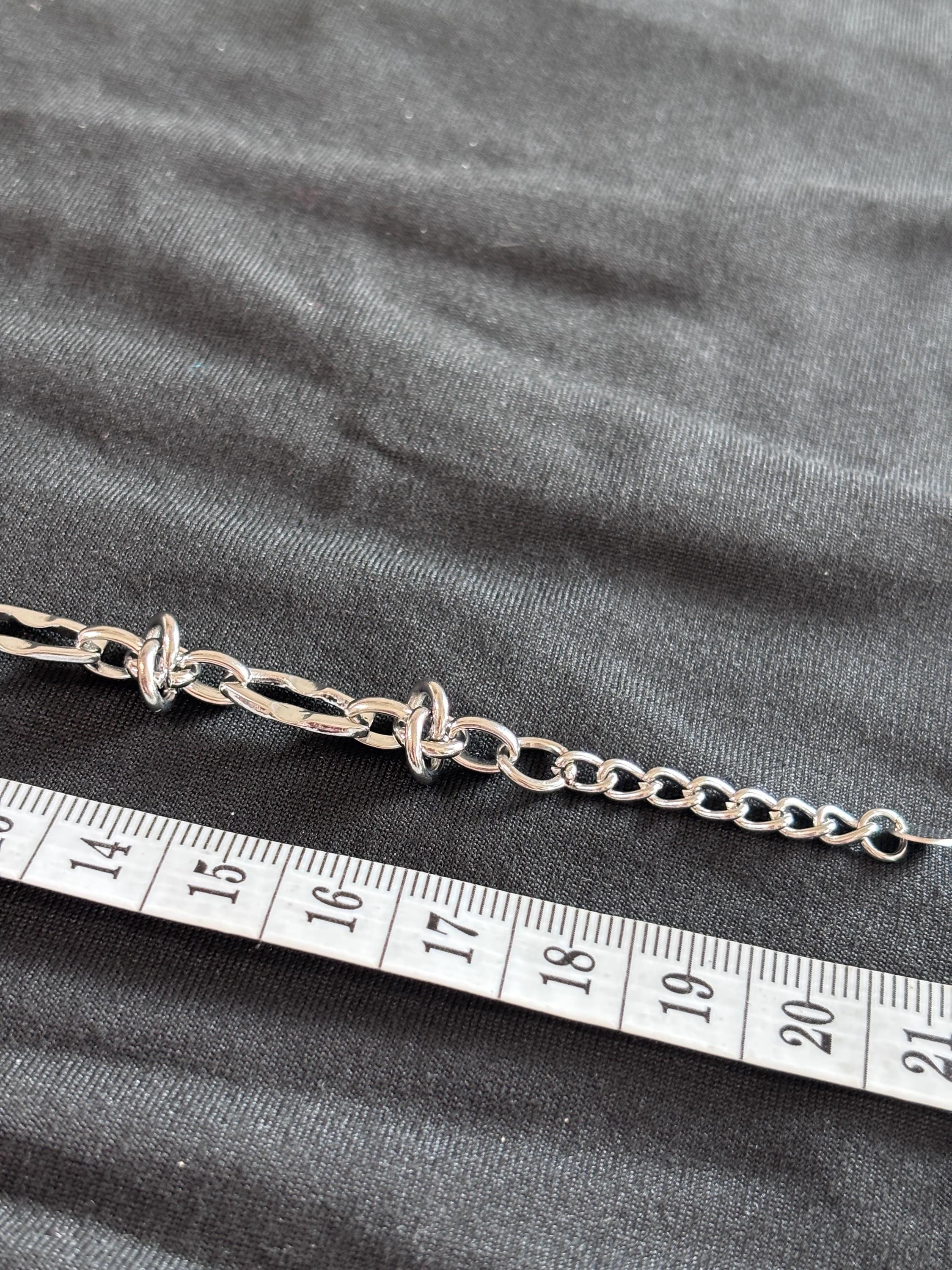 Bracciale uomo in acciaio antiallergico | Catena moderna minimal | Bracciale maschile elegante quotidiano | Idea regalo uomo
