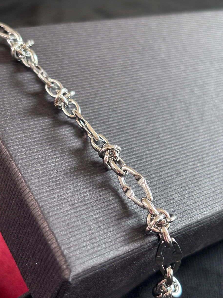 Bracciale uomo in acciaio antiallergico | Catena moderna minimal | Bracciale maschile elegante quotidiano | Idea regalo uomo