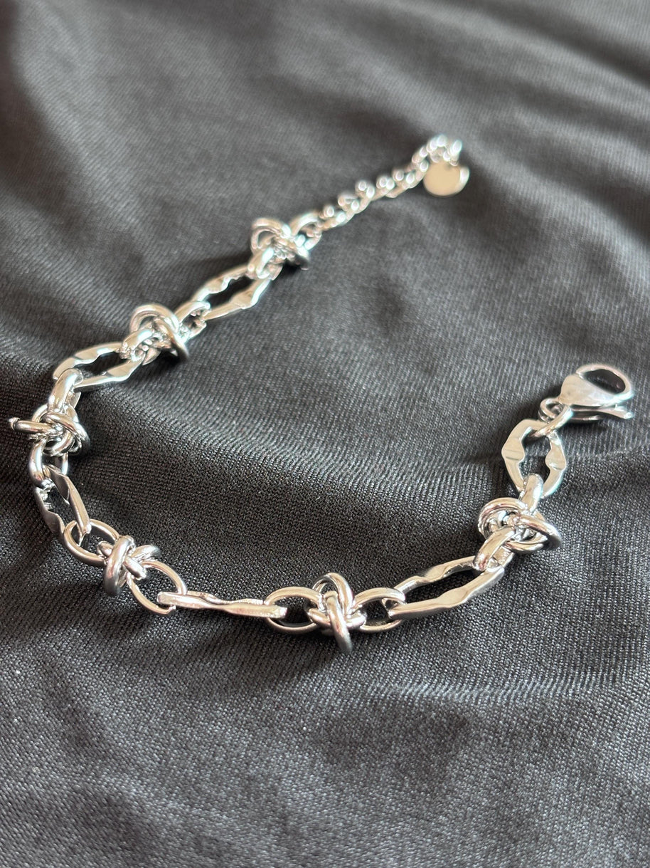 Bracciale uomo in acciaio antiallergico | Catena moderna minimal | Bracciale maschile elegante quotidiano | Idea regalo uomo