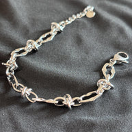 Bracciale uomo in acciaio antiallergico | Catena moderna minimal | Bracciale maschile elegante quotidiano | Idea regalo uomo